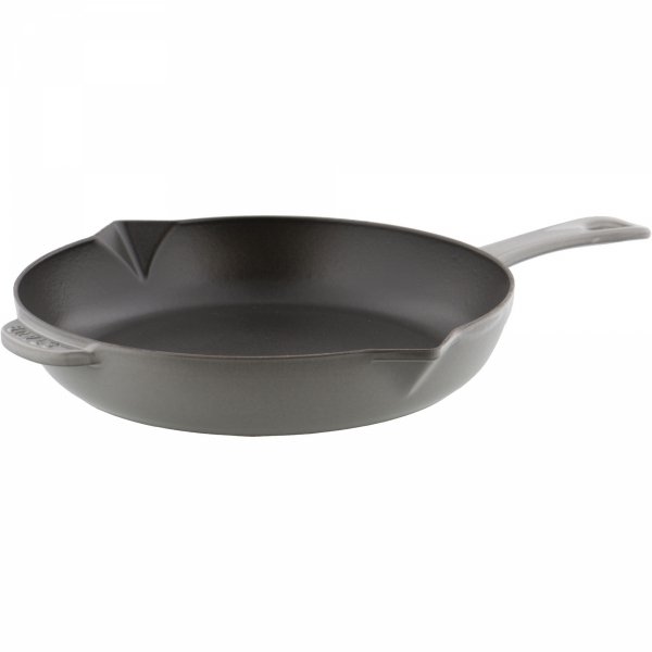 Patelnia żeliwna Z Metalowym Uchwytem 26 Cm, Grafitowy Staub
