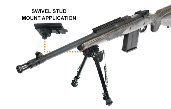 Bipod Leapers składany Tactical OP QD 8-12.4&quot;