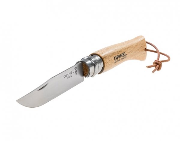 Nóż składany Opinel Adventure No.7 INOX z rzemieniem (001372)