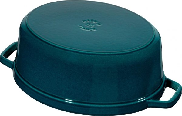 STAUB LA COCOTTE Garnek żeliwny owalny 6.7 ltr, La Mer