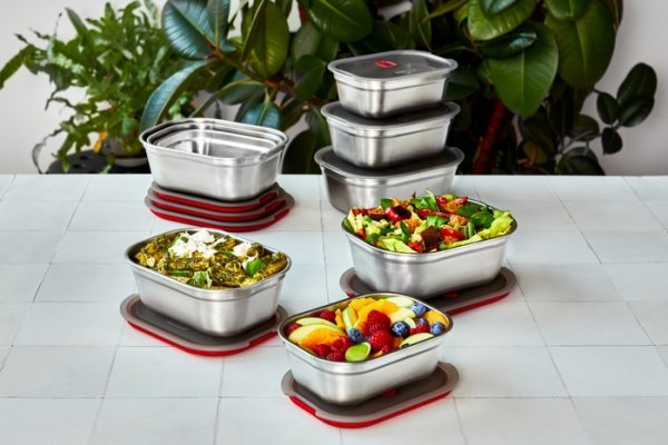 BB-Lunchbox stalowy 0,9l. Multifunction