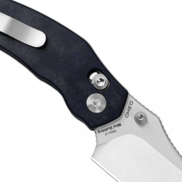 Nóż Kizer Mini Bulldog Richlite Nitro-V