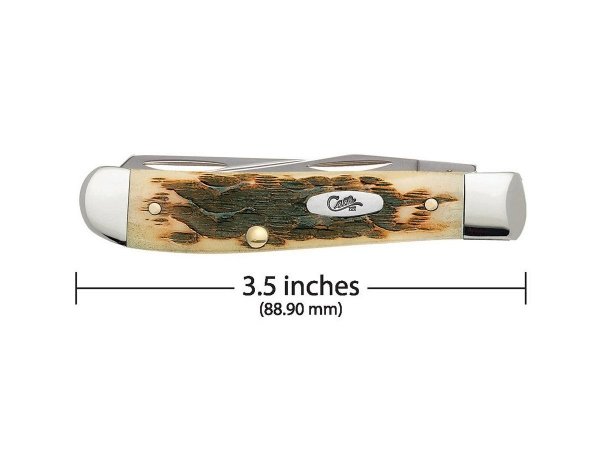 Scyzoryk Case Mini Trapper SS Amber Bone