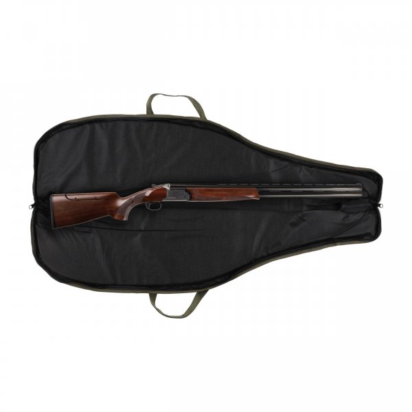 Pokrowiec na broń LPDK2 01 1,25m długa kieszeń, kolor oliwkowy haft jeleń ryczy w trawie