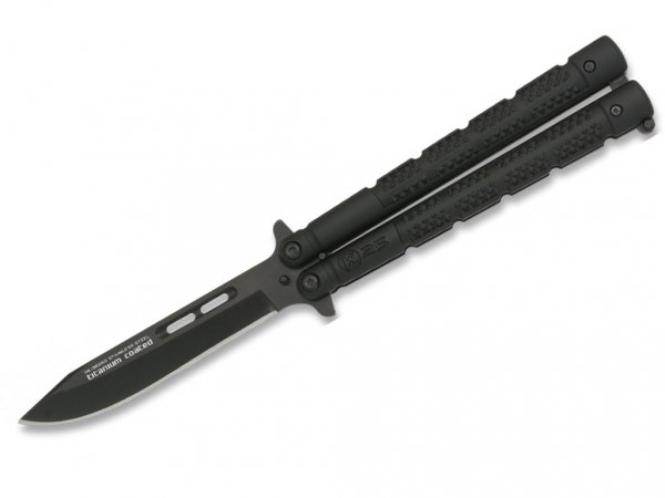 Nóż Motylek K25 36250 Balisong Black