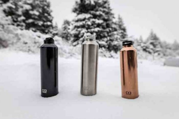 Monbento Butelka termiczna Steel, Black Onyx