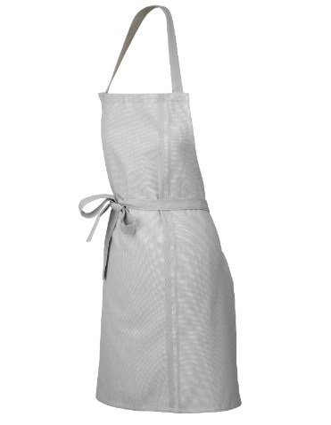 KELA-Fartuch kuchenny z wzorem jasnoszary Tia