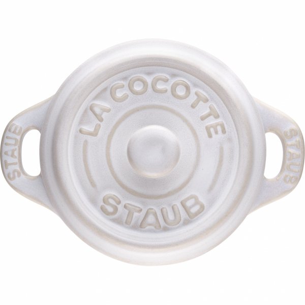 Mini Cocotte Okrągły 200 Ml, Kość Słoniowa Gift Giving Staub