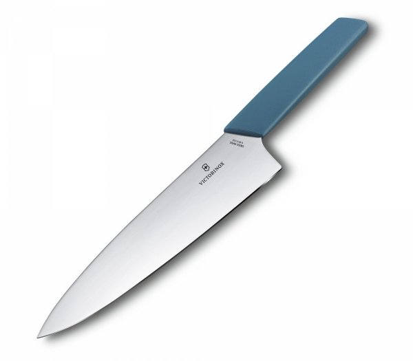 Nóż Szefa Kuchni, szerokie ostrze, 20 cm, chabrowy Victorinox  6.9016.202B