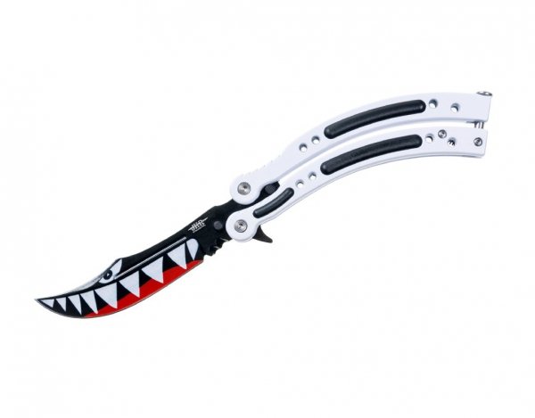 Nóż składany motylek Joker CS:GO White Shark (JKR586)