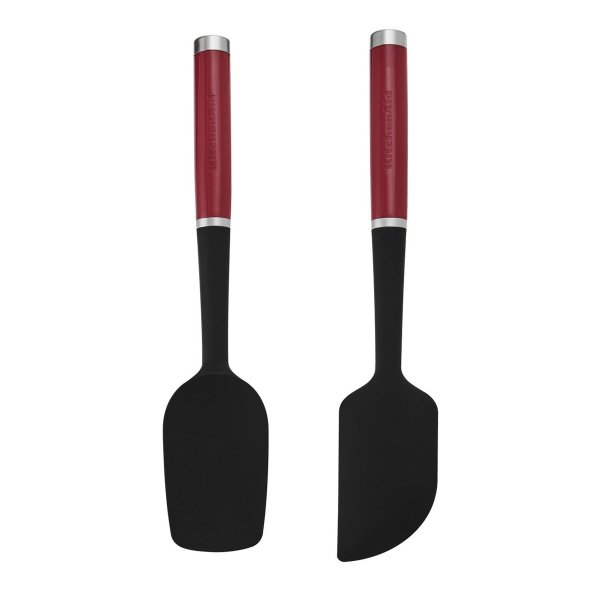 KitchenAid zestaw silikonowych szpatułek 2 sztuki Empire Red
