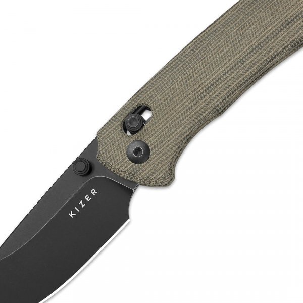 Nóż Kizer T1 CD Norplex UltreX Micarta Nitro-V
