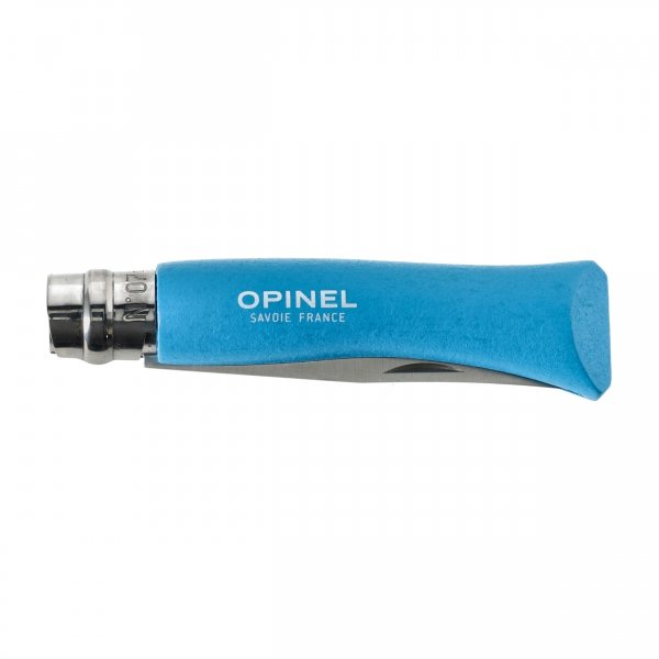 Nóż Opinel Colorama 07 inox grab jasnoniebieski w blistrze