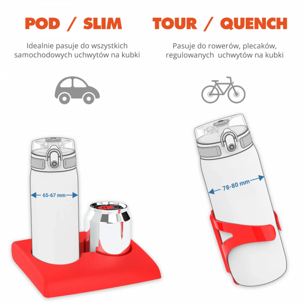 Butelka Ion8 Double Wall I8TS500BLU Blue