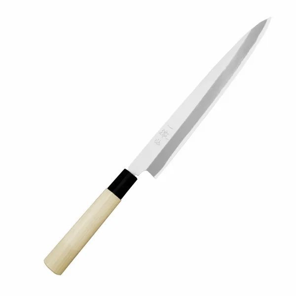 Ittetsu Forge Shirogami#2 Nóż Yanagiba 24 cm Leworęczny