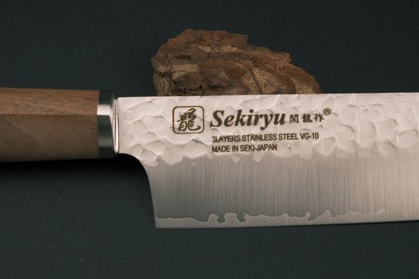 Nóż Sekiryu KASHI Nakiri 180 mm [SR-VGH200W]