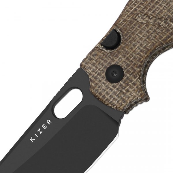 Nóż Kizer C01C 2.9 BS Norplex UltreX Micarta ELMAX
