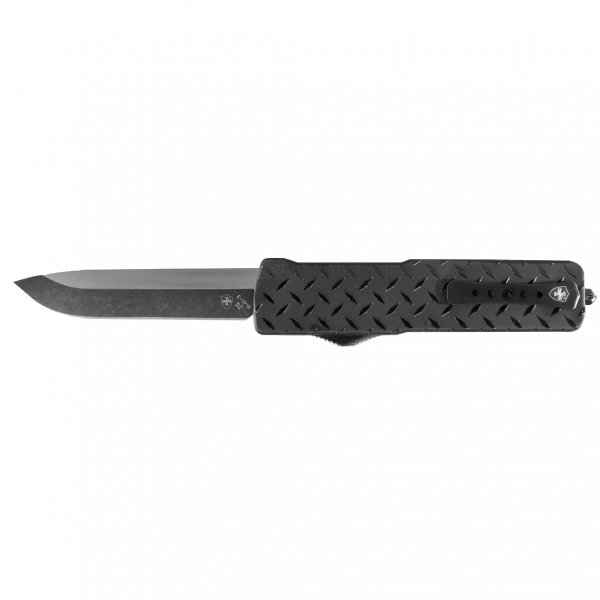 Nóż Templar Knife Large Aluminium Diamond Plate Drop Black