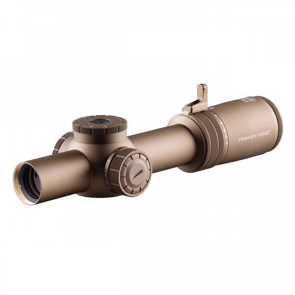 Luneta celownicza Primary Arms Compact PLx-1-8x24 SFP Illuminated ACSS Nova 5.56/.308 Fiber Wire Reticle FDE