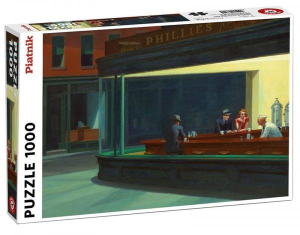 Puzzle Piatnik Hopper Nighthawks