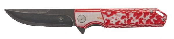 Nóż Womsi Wasp Red-White G10 S90V