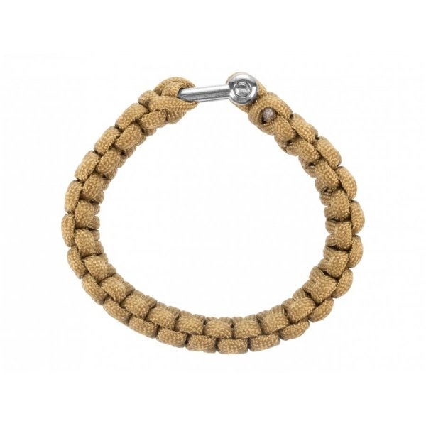 Bransoletka BCB paracord coyote