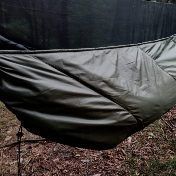 Podpinka do hamaka TigerWood Underquilt Marra 4.0 230 cm, oliwkowa