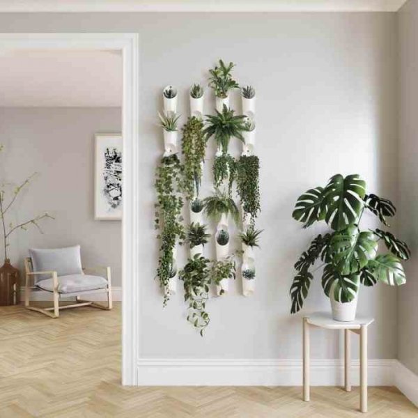 UMBRA-Kwietnik/organizer ścienny biały, FLORALINK