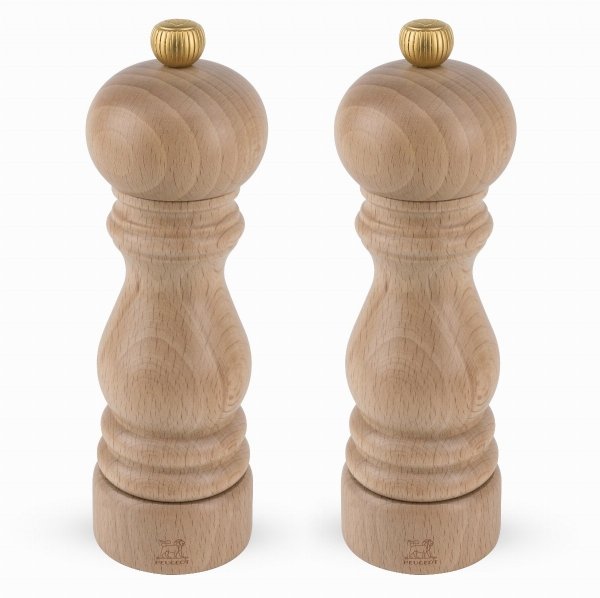 Zestaw młynków do soli i pieprzu 18 cm natural Peugeot PARIS 