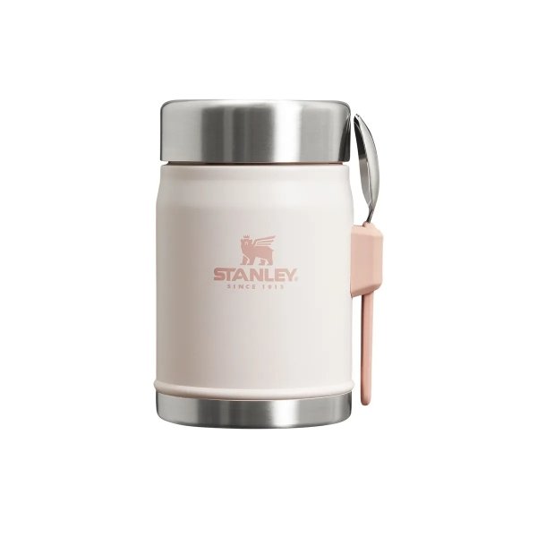 Stanley Termos obiadowy ze sztućcem CLASSIC 0,4 l Rose Quartz