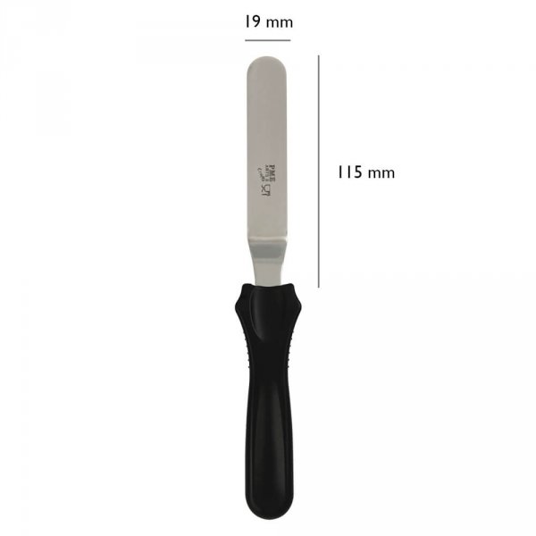 PME Szpatułka Cukiernicza Gładka Wygięta 23 Cm