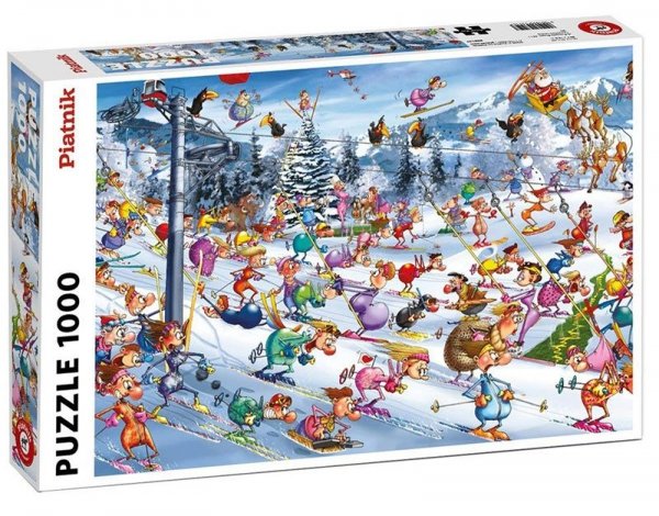 Puzzle Piatnik Ruyer, Narty