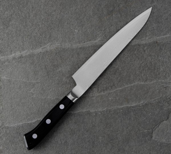 Mcusta Zanmai Classic Damascus Pakka Nóż uniwersalny 15cm