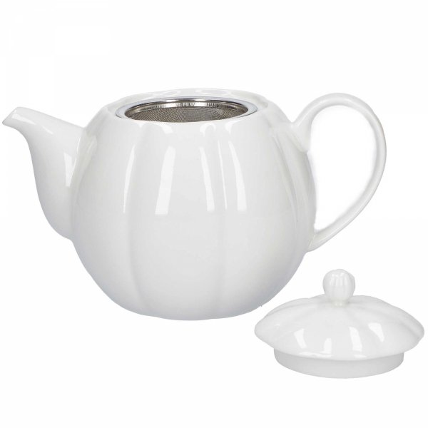 Imbryk Do Herbaty Z Filtrem 800 Ml Villadeifiori La Porcellana Bianca