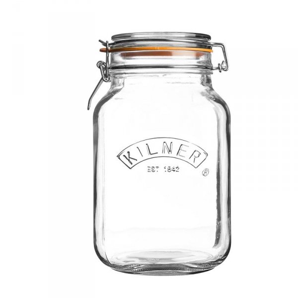 Kilner  Słoik 2l, Square Clip Top Jar