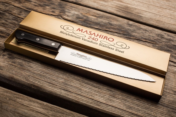 Nóż Masahiro BWH Chef Wave Edge 240mm [14042]