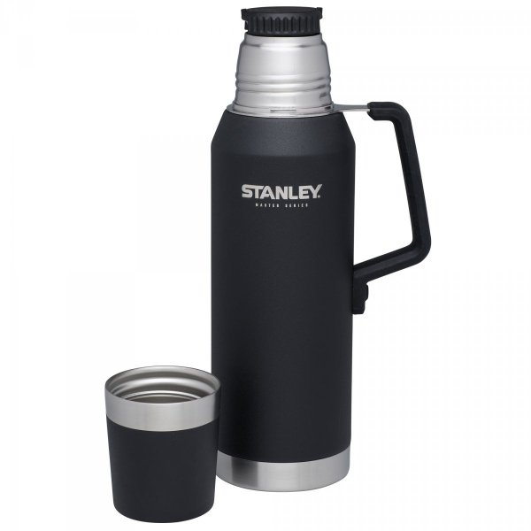 Termos stalowy MASTER - czarny 1.3L / Stanley