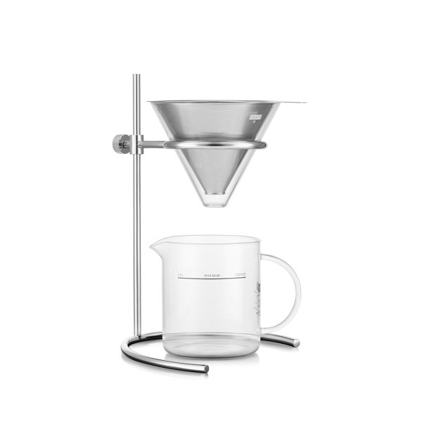 Bodum stacja do parzenia kawy z filtrem stałym Pour Over 0.5 L Chrome
