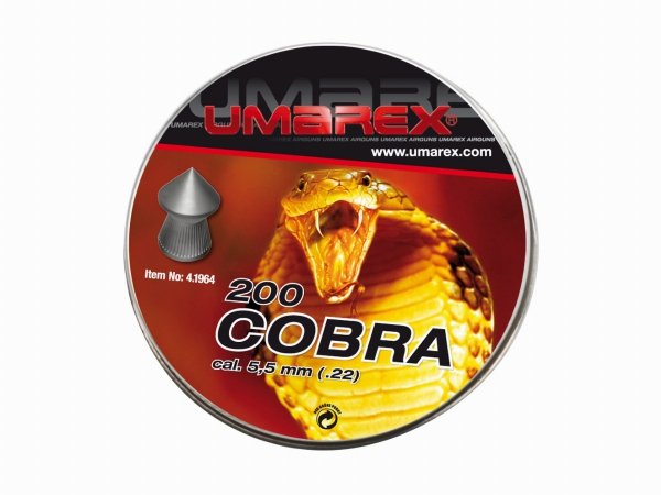 Śrut Umarex Cobra Pointed Ribbed 5.5 mm 200 szt.
