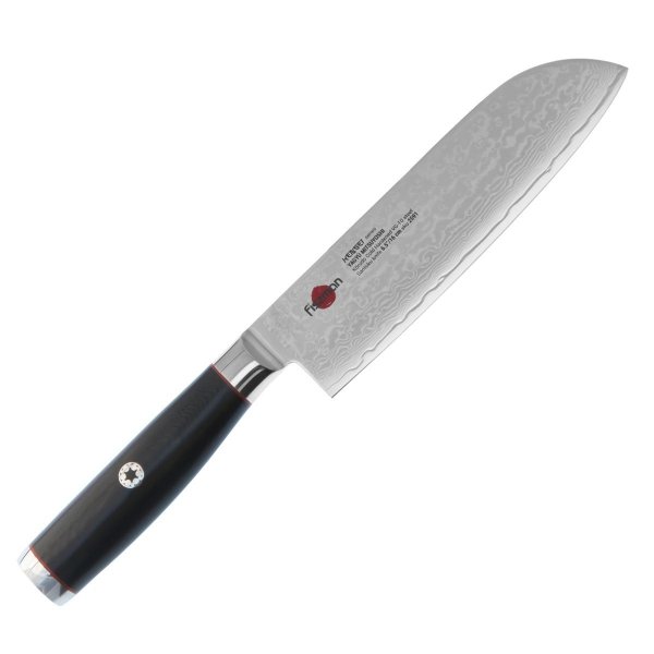 Fissman Kensei Mitsuyoshi nóż kuchenny santoku dam