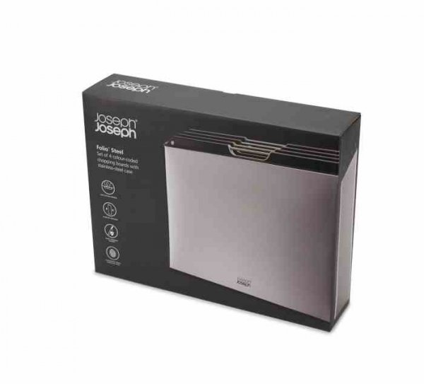 JJ - Zestaw 4 desek do krojenia Folio™ Steel