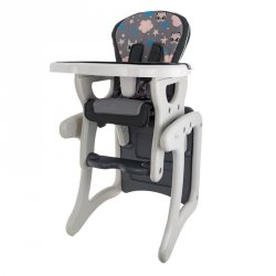 Krzesełko + stół hb-gy01 grey cat