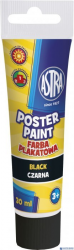 Farba plakatowa Astra tuba 30 ml - czarna, 83110909