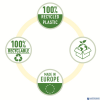 Koszulka groszkowa Recycled Premium PP 100 mic. A4, 627504,  MAXI , 50 szt. Esselte 627504