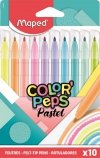 Flamastry COLORPEPS PASTEL 10 szt. Maped 845469