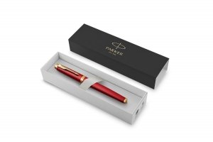 Pióro wieczne (F) PARKER IM PREMIUM RED GT 2143650, giftbox PARKER