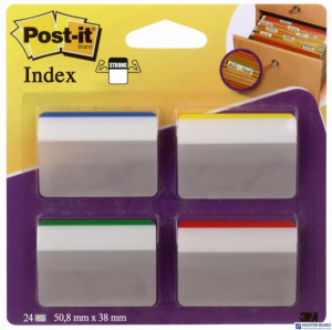 Zakł.ind.686-A1 4kol.50.8*38mm wygięte do szuflad 3M Post-it, 3M-70005227346