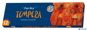 Farby tempera Astra 12 kolorów - 20 ml, 83414900
