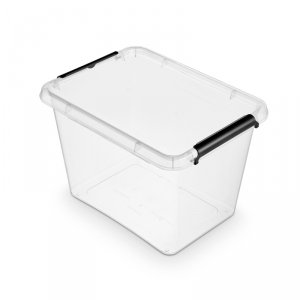 Pojemnik do przechowywania MOXOM Simple box, 19l, transparentny, OR-1532SB