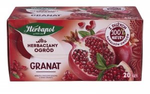 Herbata HERBAPOL HERBACIANY OGRÓD Granat 20tb